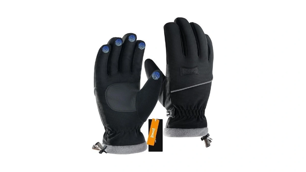 Winter Gloves For Women Men, Thermal Insulated Waterproof Windproof Cold