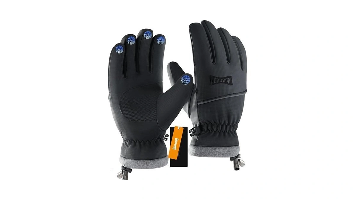 Winter Gloves For Women Men, Thermal Insulated Waterproof Windproof Cold