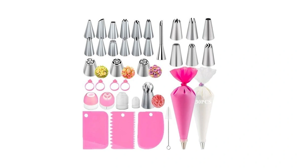 Cake Decorating Kit,piping Bags And Tips Set,cake Decorating Supplies,frosting Piping