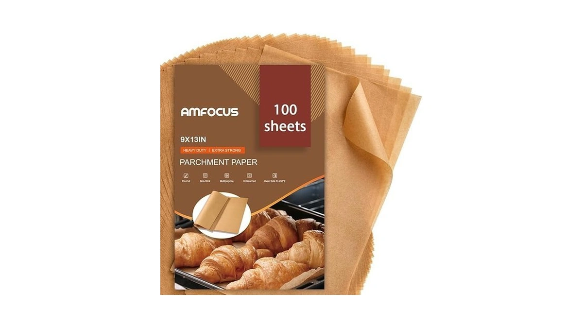 Parchment Paper Sheets, 9x13 In Non-stick Precut Baking Parchment For