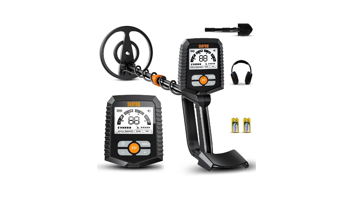 Sunpow Metal Detector For Adults & Kids – Easy To
