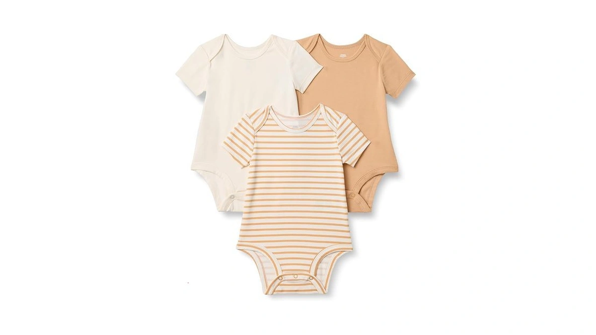 Amazon Essentials X Sofia Grainge Unisex Babies' Short Sleeve Crewneck
