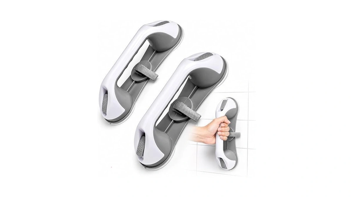 Mikogo Grab Bars For Bathtubs And Showers, 2 Pack No-drill