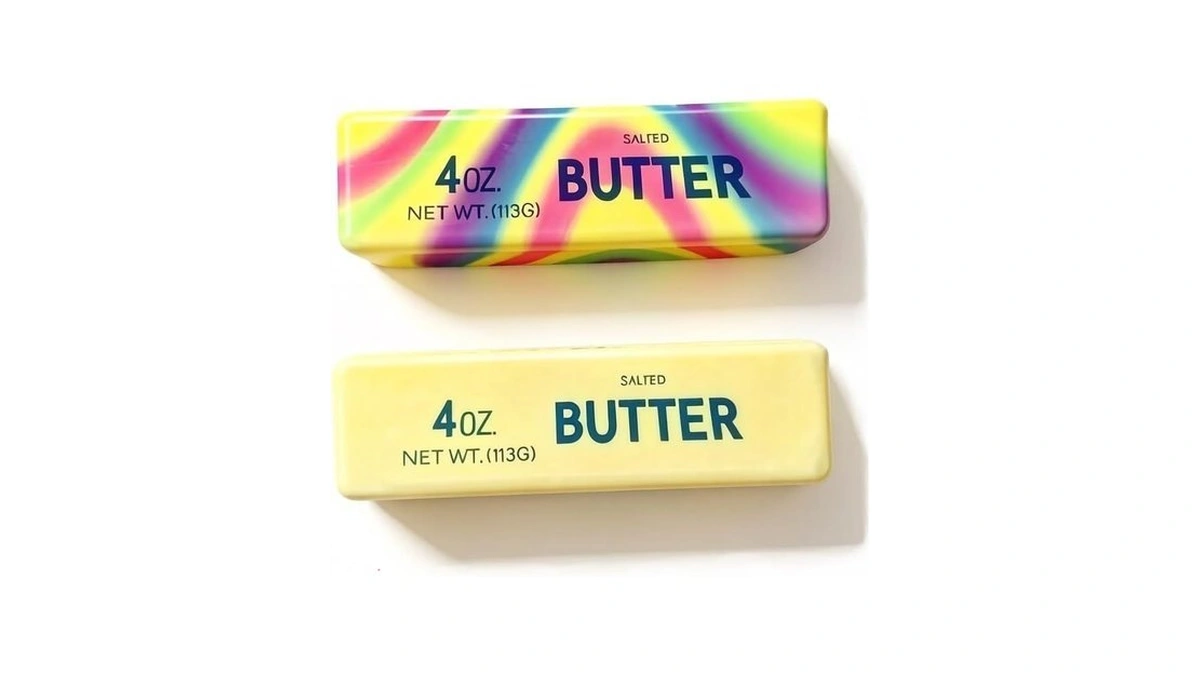 Realistic Soft Butter Stick Fidget Toy,slow Rebound Cute Butter Squeeze