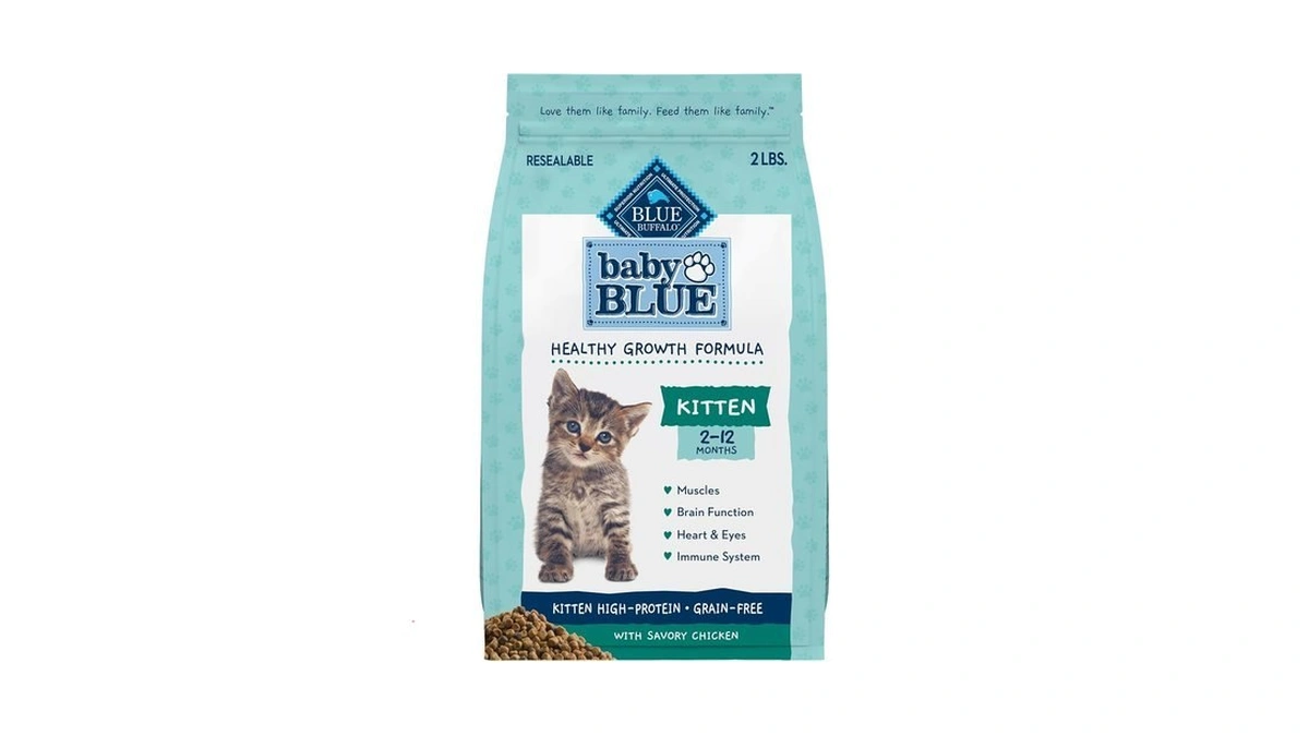 Blue Buffalo Baby Blue Natural Kitten Grain-free Dry Cat Food,
