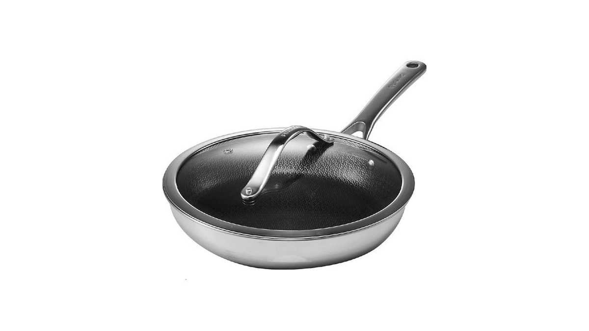 Furano Ukiyo 10" Tri-ply Stainless Steel Pan With Lid, Premium