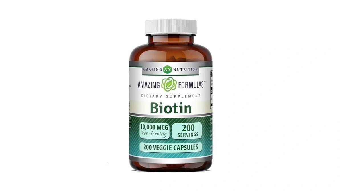Amazing Formulas Biotin (vitamin B7) 10 Mg Supplement | 200