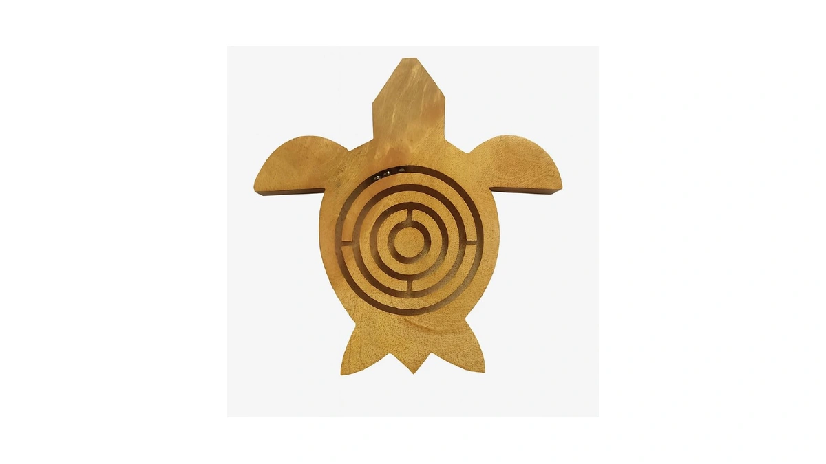 Tosqp27 Gift Tortoise Labyrinth Maze Puzzle Brainteaser Game For Adults,