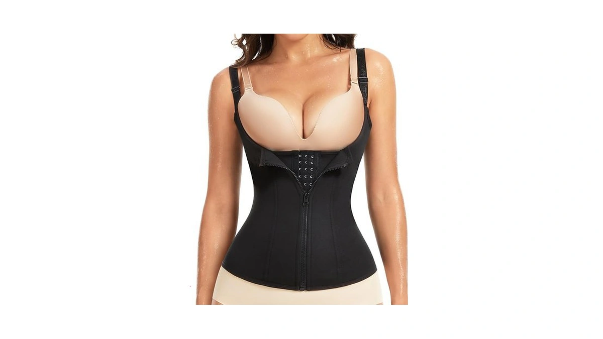 Gydek Waist Trainer Vest For Women, Neoprene Tummy Control Shapewear