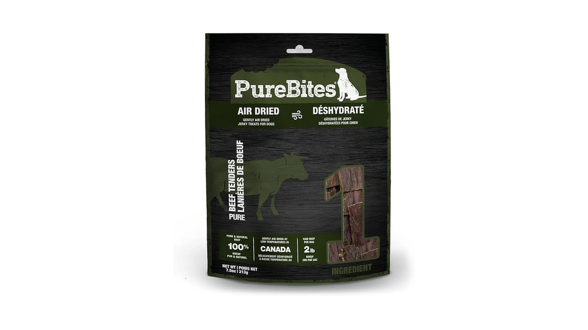 Purebites Beef Jerky Dog Treats, 1 Ingredient, Made In Canada,