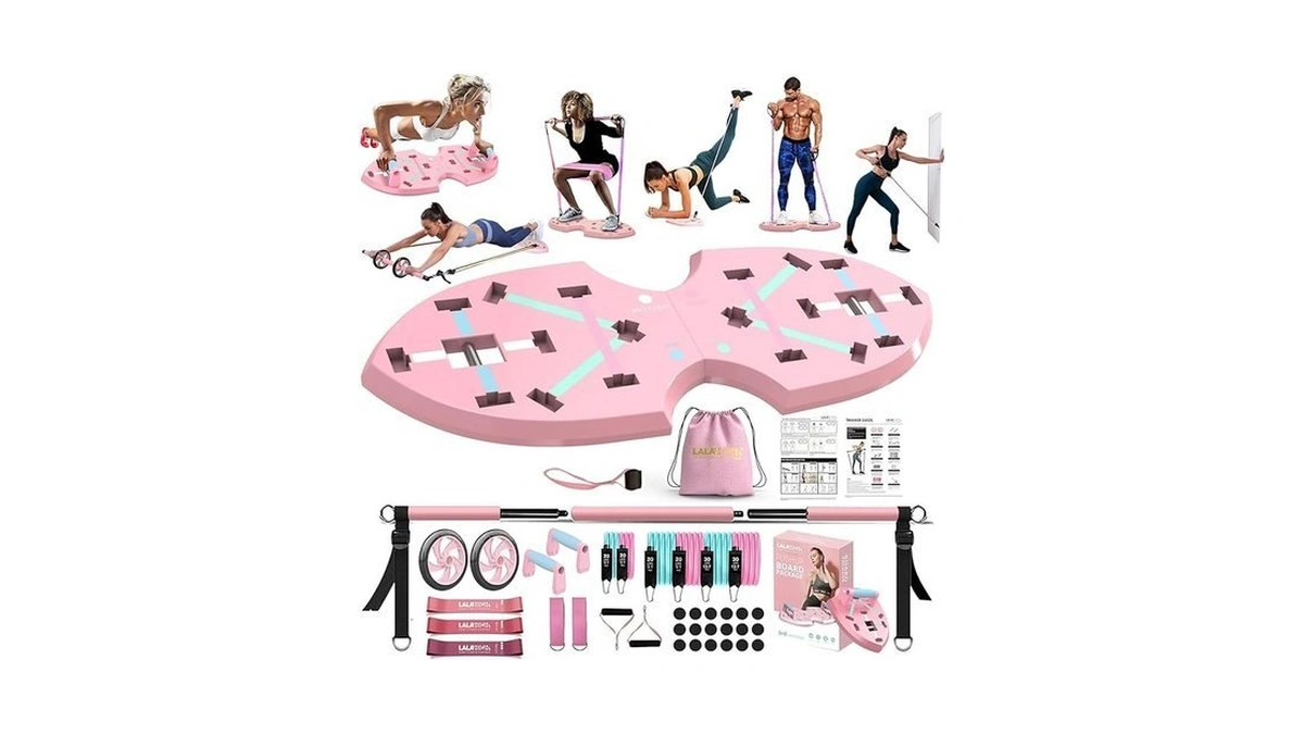 Lalahigh Home Workout Equipment For Women, Multifunction Push Up Board,