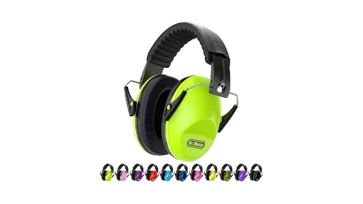 Dr.meter Ear Muffs For Noise Reduction: 27.4snr Noise Cancelling Headphones