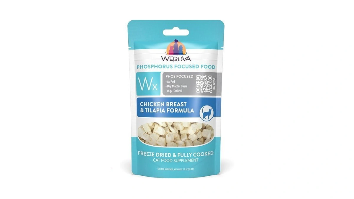Weruva Wx Phos Focused Freeze Dried, Chicken Breast & Tilapia