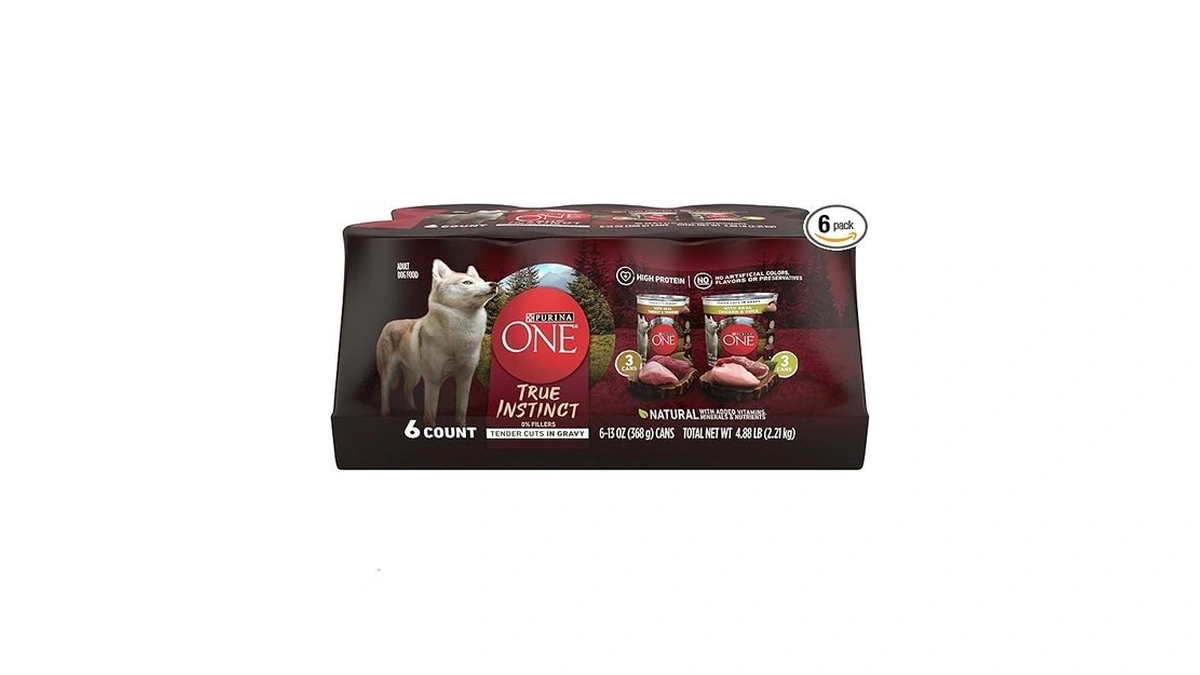 Purina One True Instinct Tender Cuts In Gravy With Real