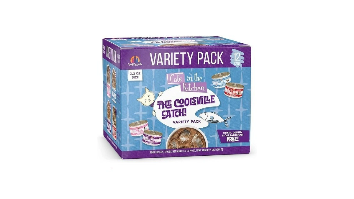Weruva Cats In The Kitchen, The Coolsville Catch! Variety Pack,
