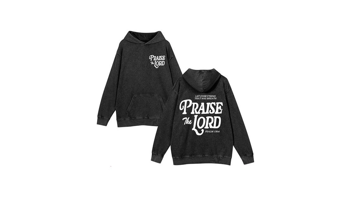 Wedsadl Christian Jesus Hoodies For Men Graphic Bible Verse God