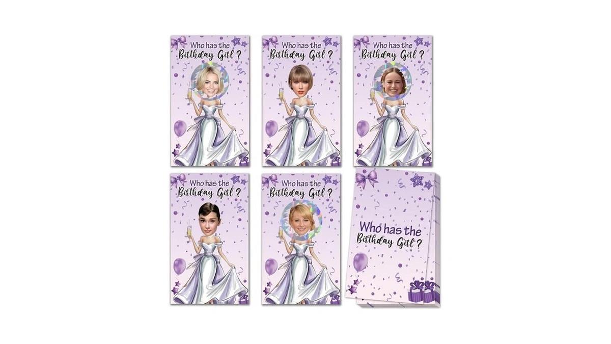 Who Has The Birthday Girl Scratch Off Cards (41 Pcs)