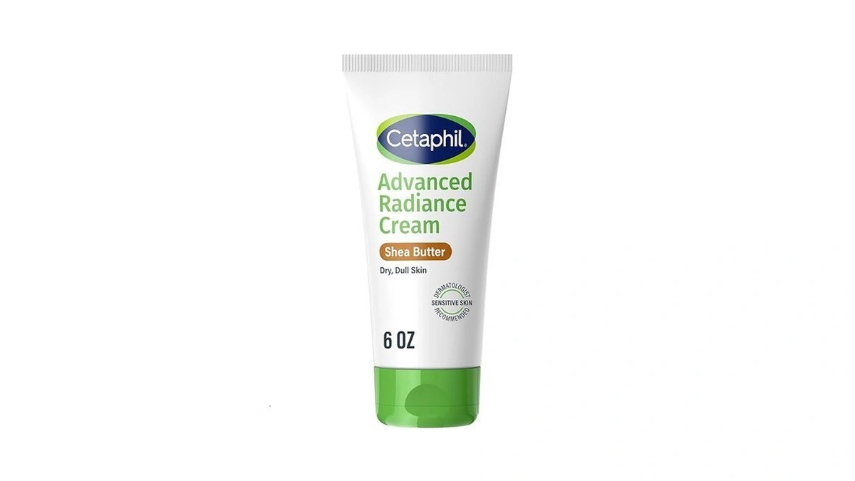 Cetaphil Advanced Radiance Cream With Shea Butter, 6 Oz, For