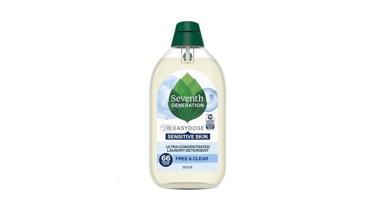 Seventh Generation Easydose Laundry Detergent, Ultra Concentrated: 66 Loads, Free