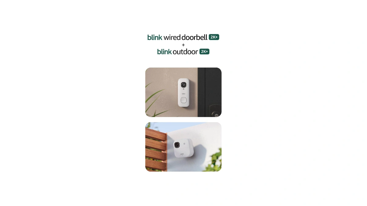 Blink Wired Doorbell 2k+ (all-new) And Outdoor 2k+ (newest Model)