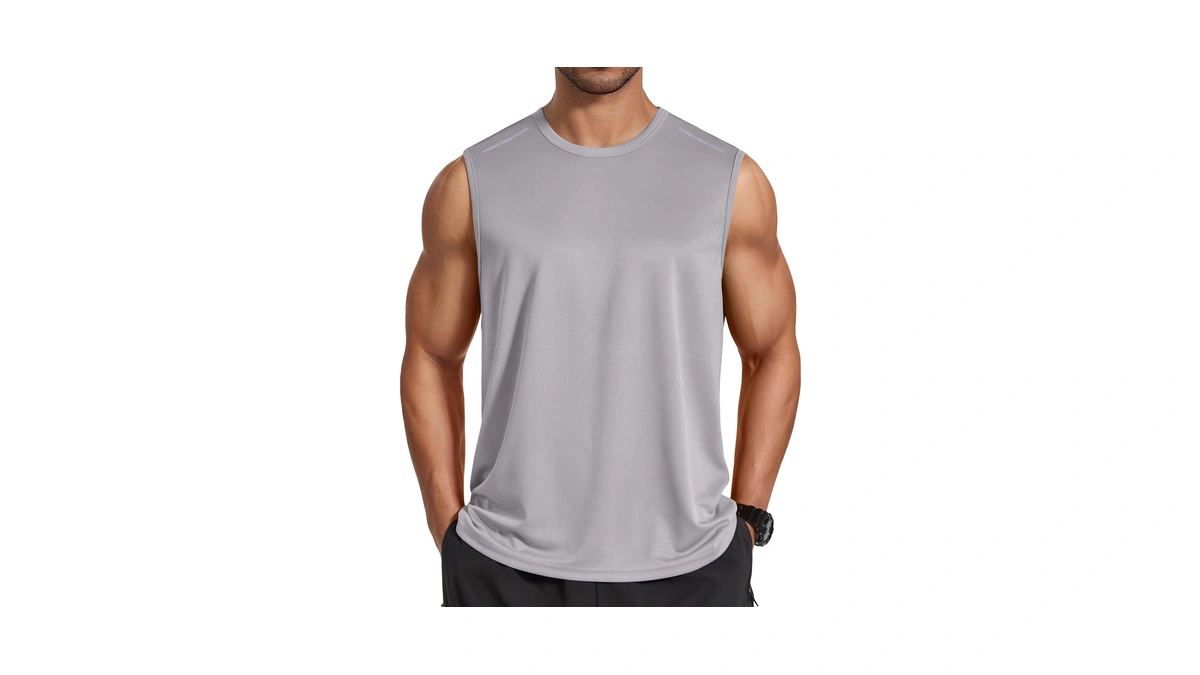 Coofandy Men's Quick Dry Workout Tank Top Gym Bodybuilding Sleeveless