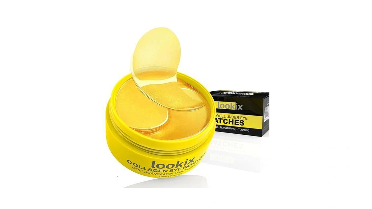Lookix Collagen Under Eye Patches - Anti-aging, Dark Circle &