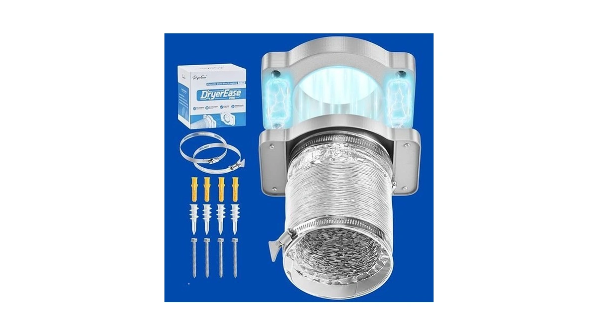 Dryerease Magnetic Dryer Vent Connector Kit For Standard 4" Dryer