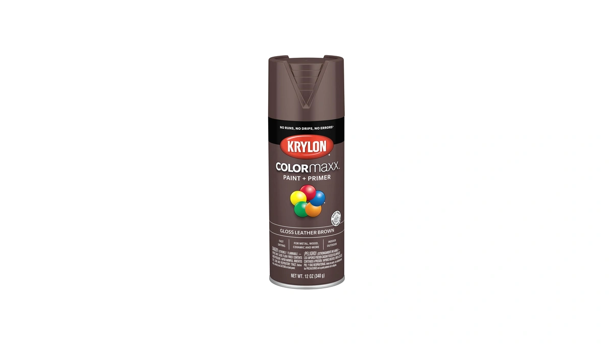 Krylon K05527007 Colormaxx Spray Paint And Primer For Indoor/outdoor Use,