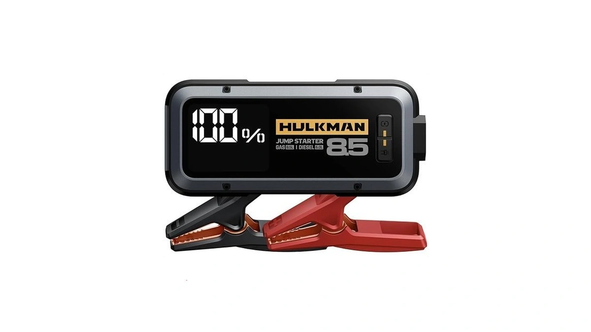 Hulkman Alpha85 Smart Portable Jump Starter, 2000a Battery Booster Pack