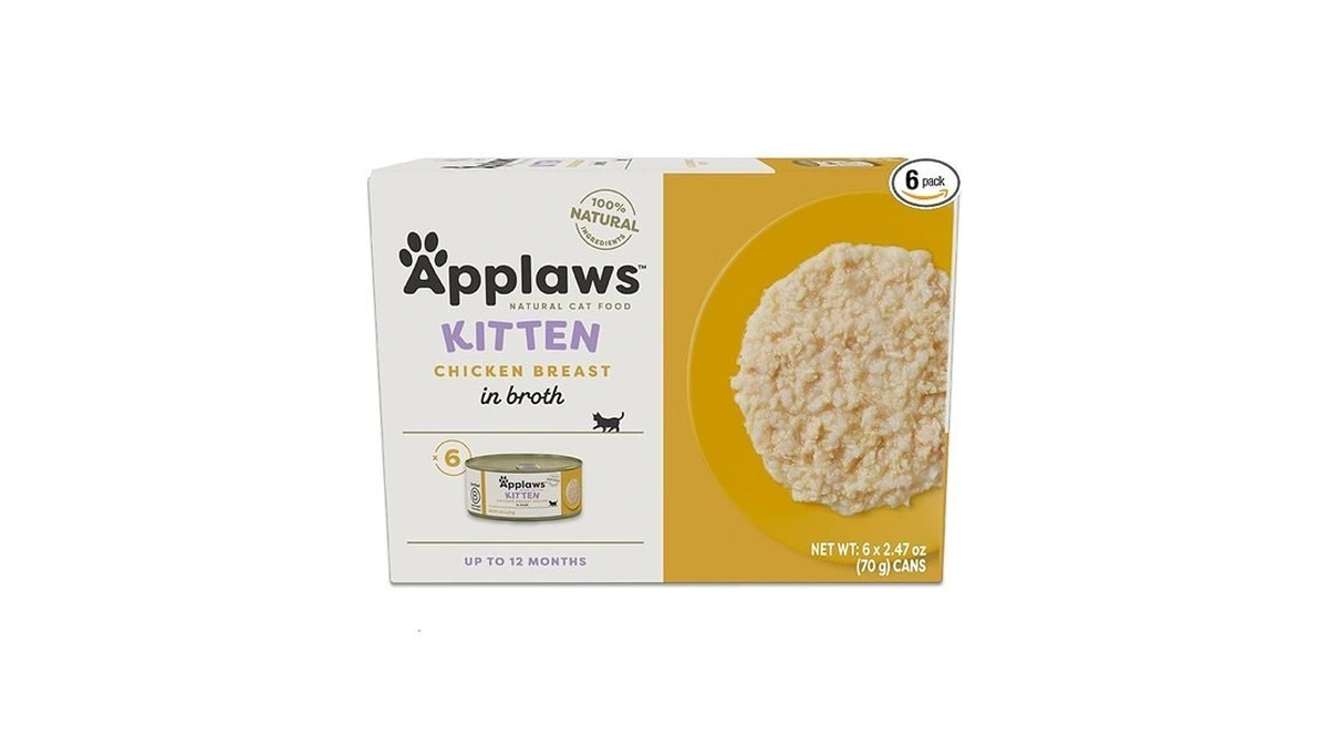 Applaws Natural Wet Kitten Food, Limited And Natural Ingredients, High