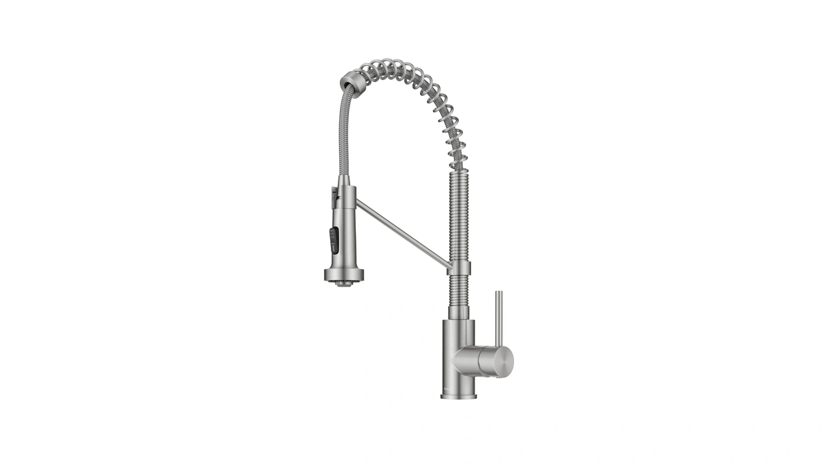Kraus Bolden Commercial Style 2-function Single Handle Pull Down Kitchen