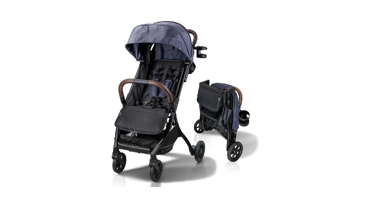 Strolee Lightweight Baby & Toddler Stroller, Ultra Compact, Airplane-friendly Travel