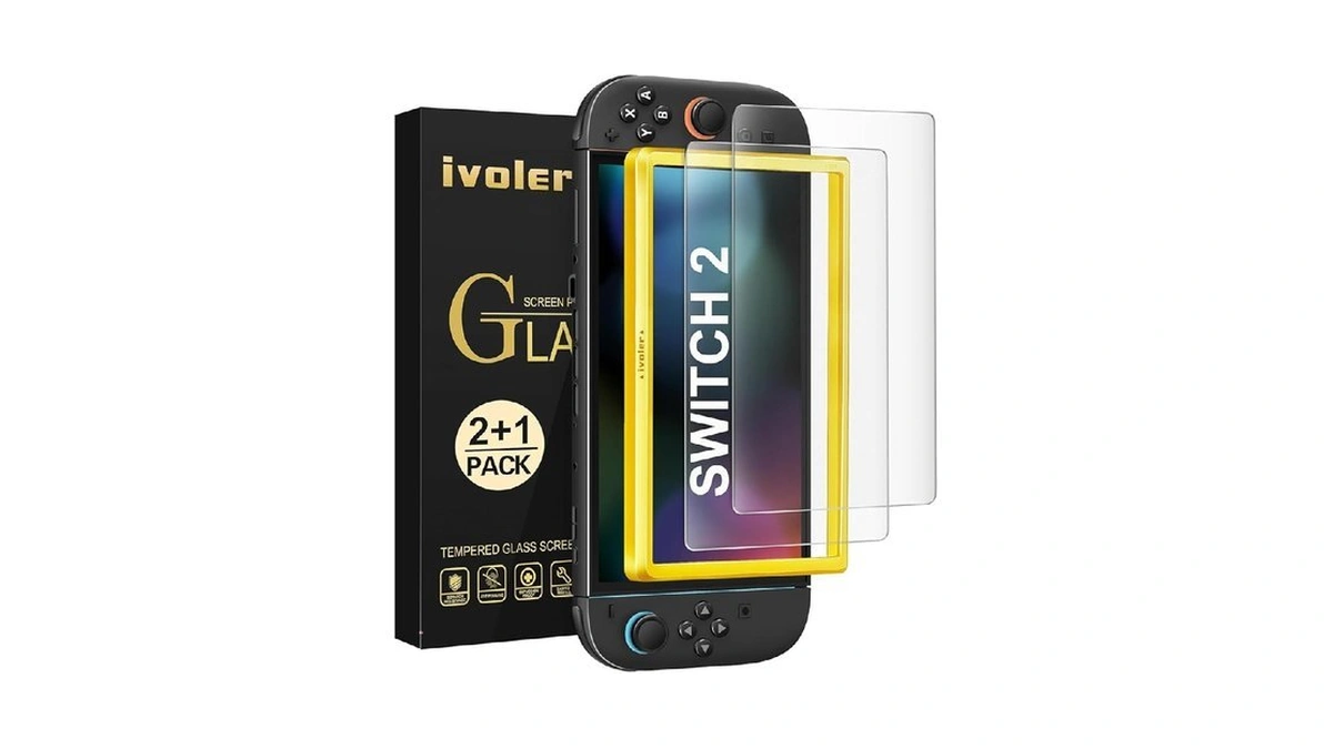 Ivoler Anti-glare Matte Screen Protector For Nintendo Switch 2, Tempered
