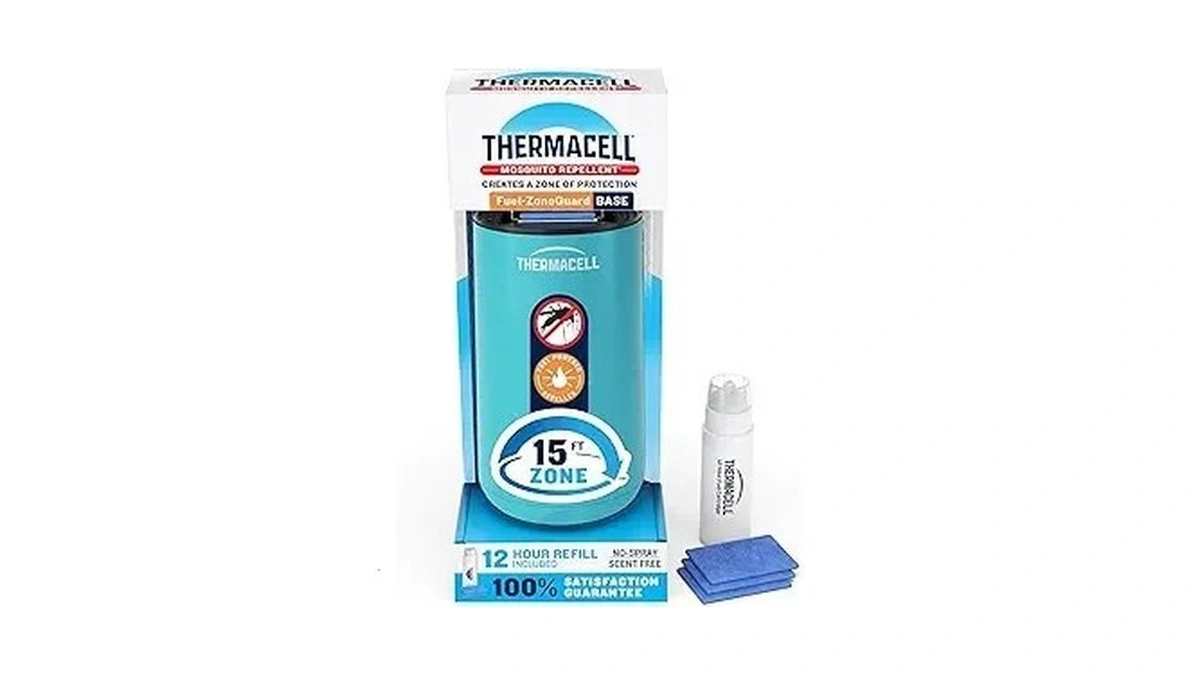 Thermacell Fuel-zoneguard Base Fuel Powered Mosquito Repeller; 15-foot Zone Of