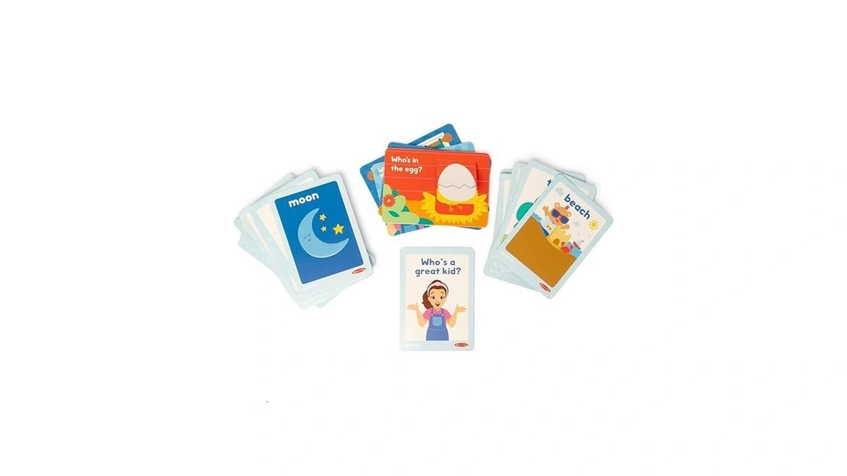 Melissa & Doug® Ms. Rachel™ First Words Textured Sensory Flashcards