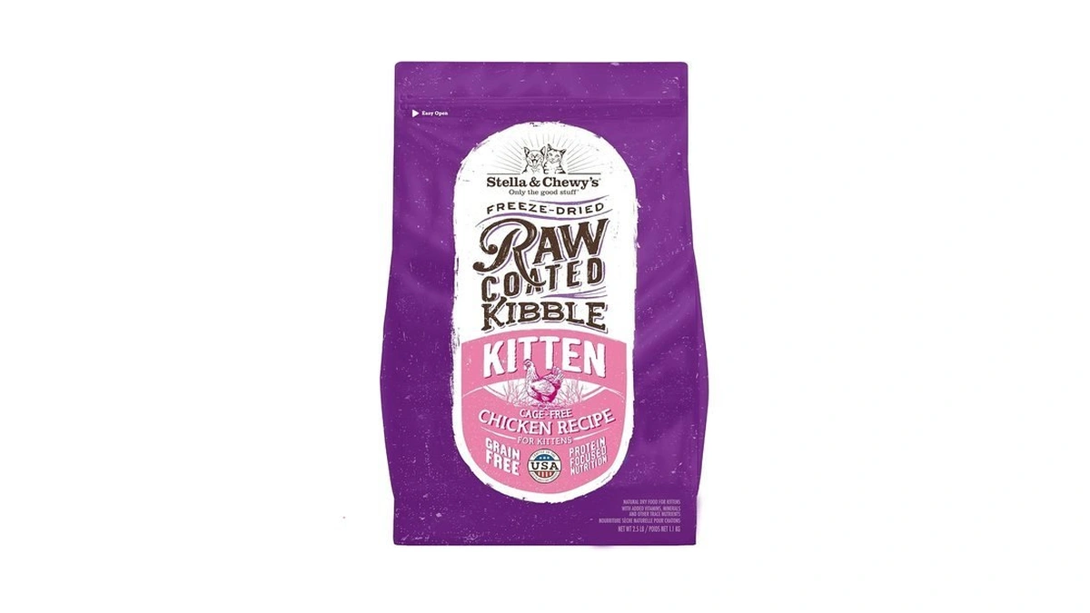 Stella & Chewy's Raw Coated Premium Kibble Cat & Kitten