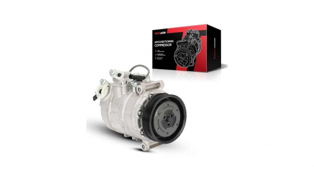 Torchbeam Ac Compressor With Clutch 158357, For Bmw 525i 2005-2007,