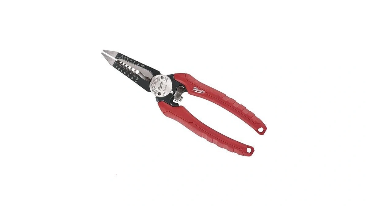 Milwaukee 48-22-3079 6-in-one Combination Wire Stripping And Reaming Pliers For