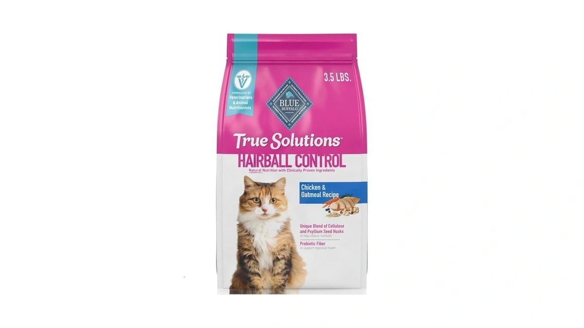 Blue Buffalo True Solutions Hairball Control Adult Dry Cat Food,