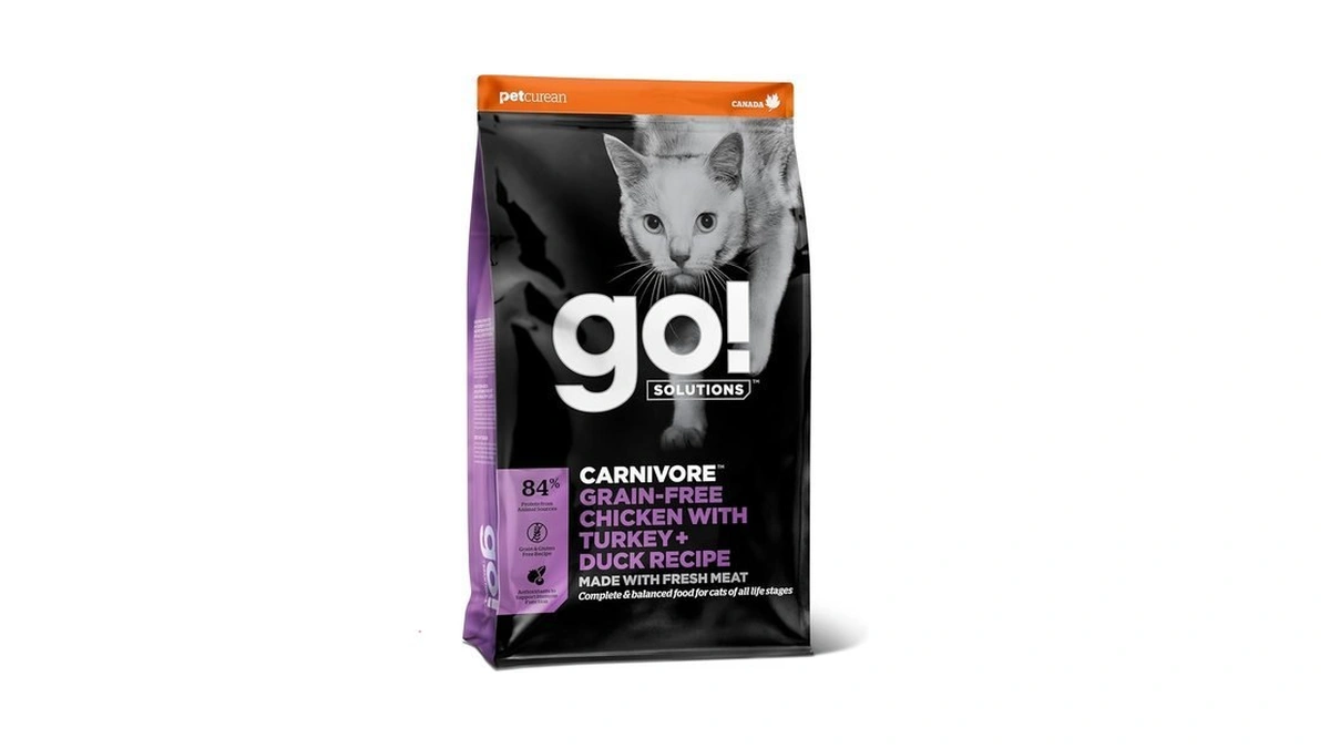 Go! Solutions Carnivore Chicken, Turkey + Duck Grain-free Dry Cat