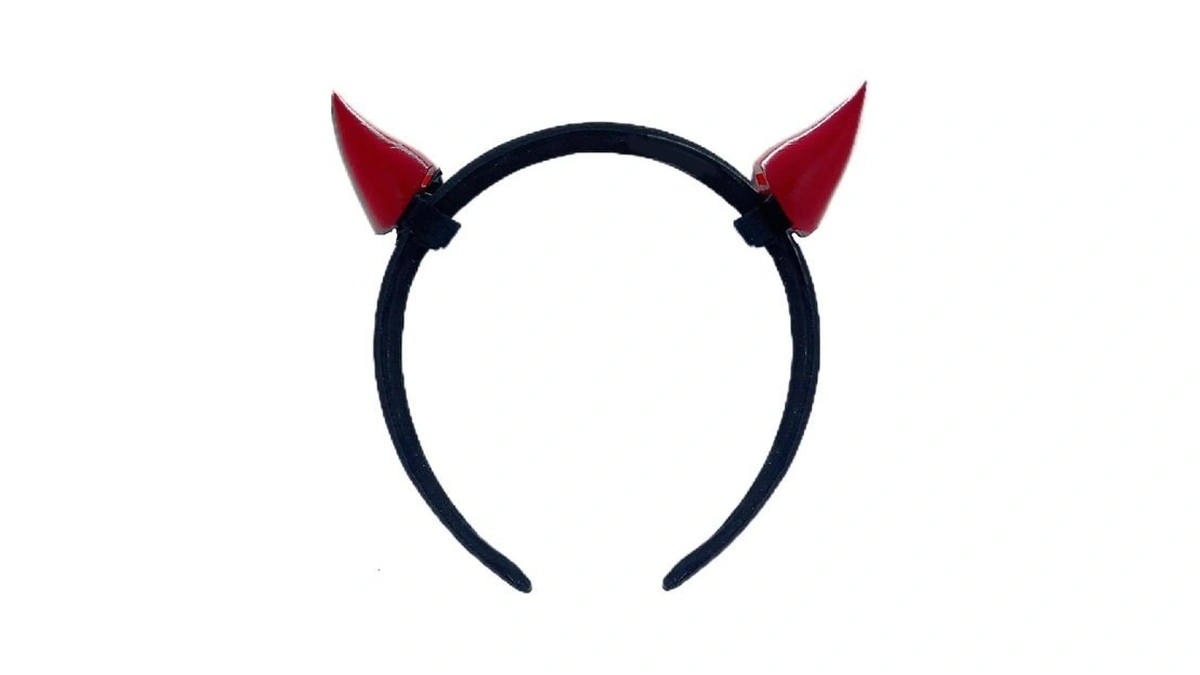 Atekatac Women Headband With 3d Devil Horns 3d Lightweight Devil