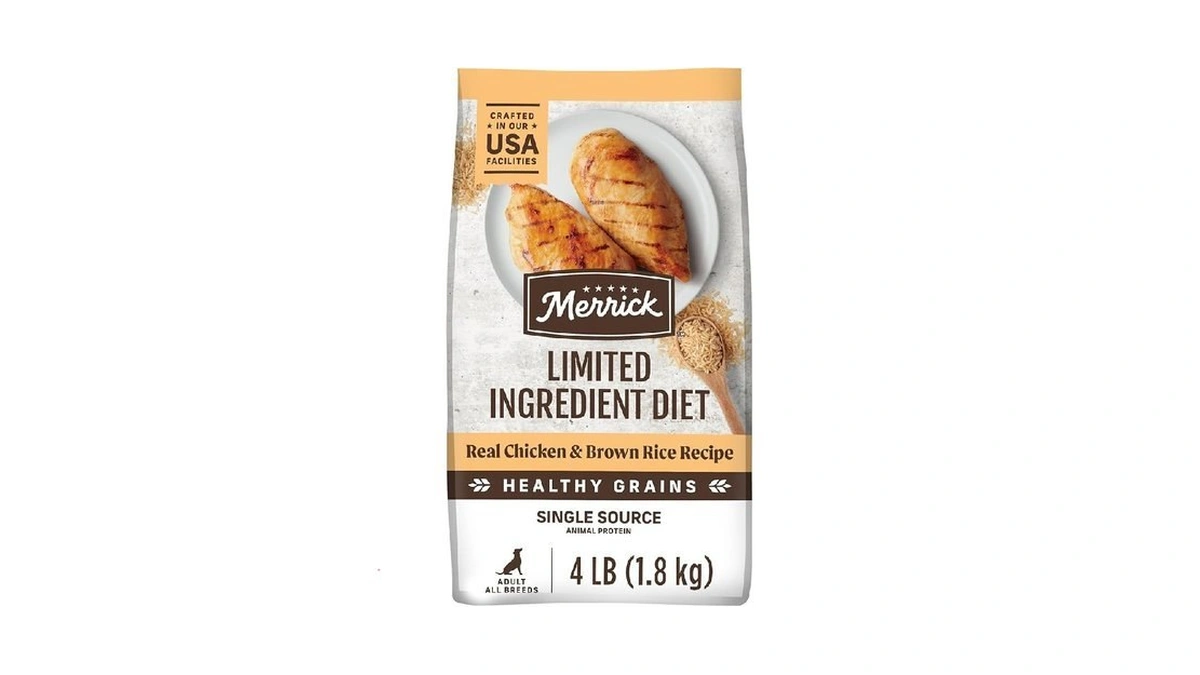 Merrick Limited Ingredient Diet Premium And Natural Kibble With Healthy