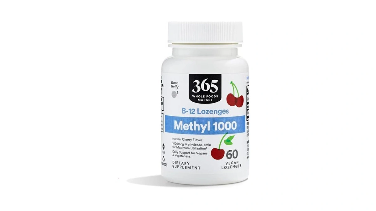 Whole Foods Market, Methyl B-12 1000 Mcg Cherry Lozenge, 60