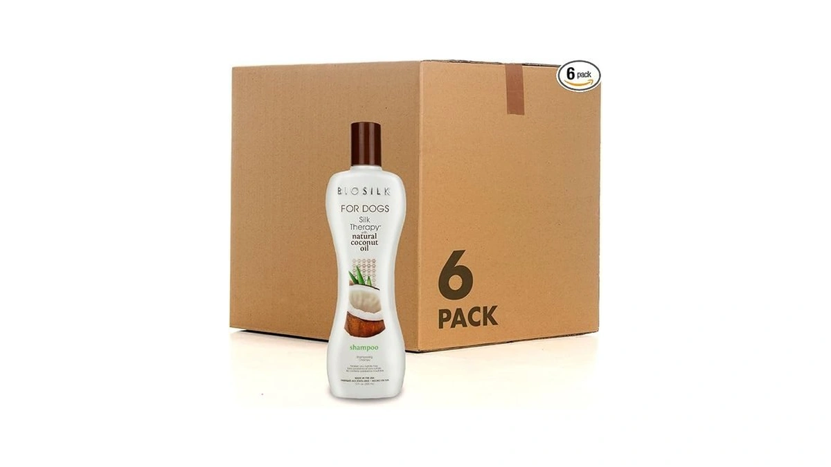 Biosilk For Dogs Silk Therapy Shampoo With Natural Coconut Oil