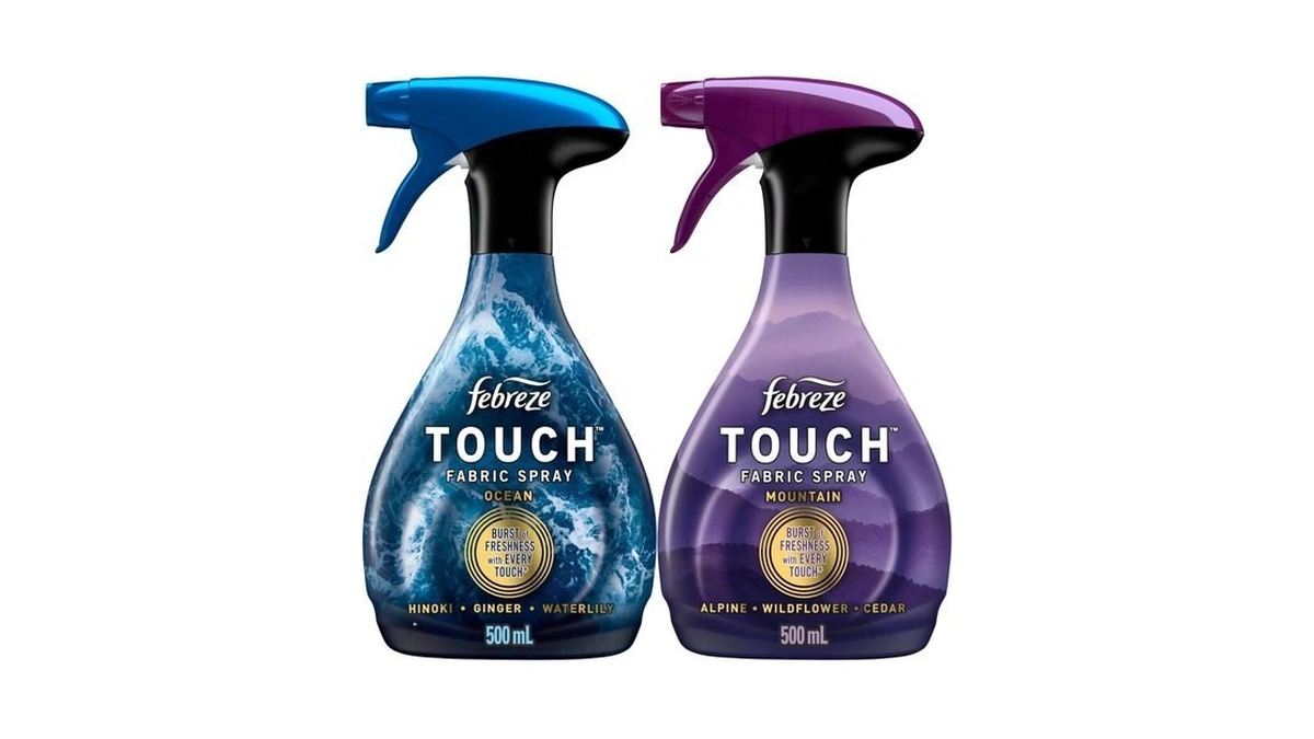 Febreze Touch Fabric Spray, Air Freshener, Odor-fighting Fabric Refresher, Couch