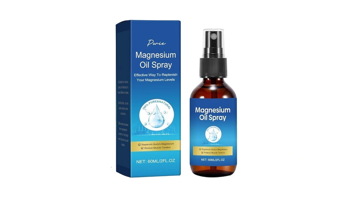 Magnesium Spray, Pure Magnesium Oil Spray For Feet, Leak-proof Portable
