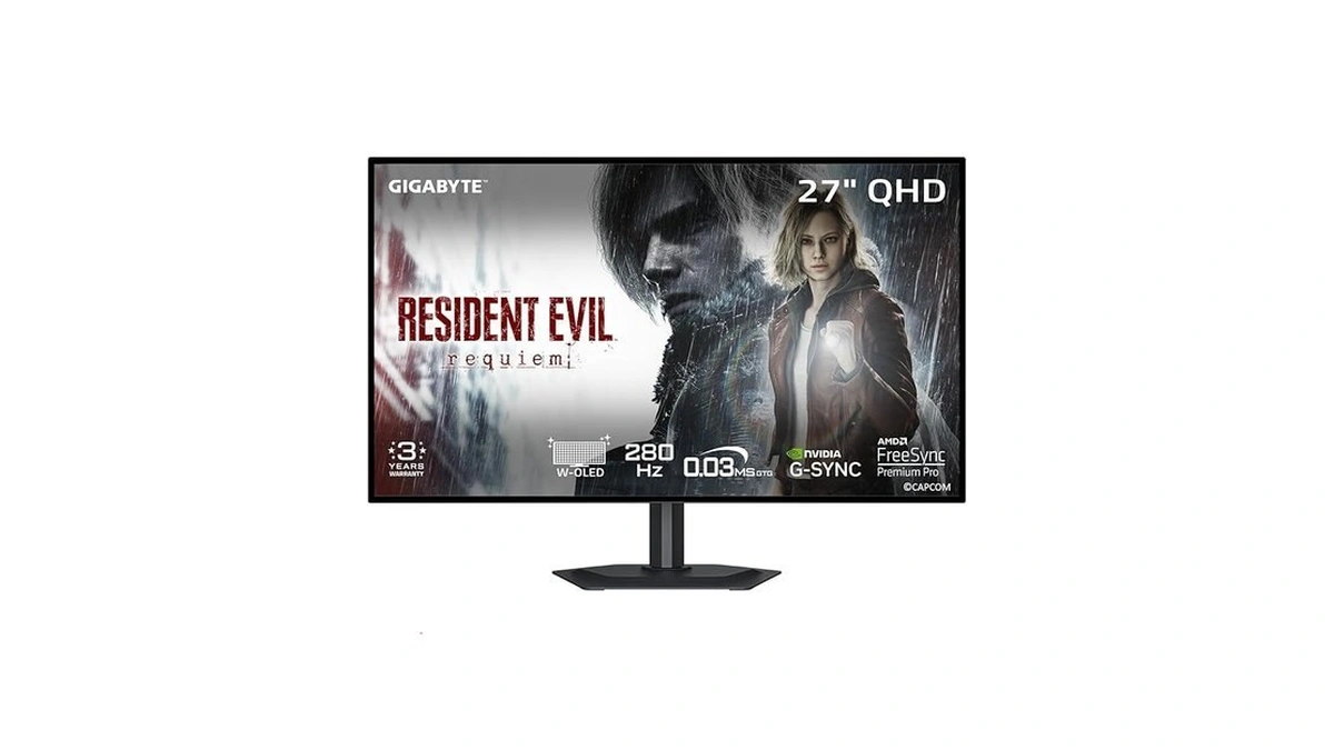 Gigabyte - Mo27q28gr - 27" W-oled Gaming Monitor - Qhd