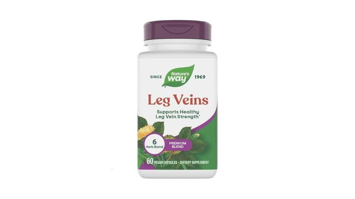 Nature's Way Leg Veins, Supports Healthy Leg Vein Strength*, 6-herb