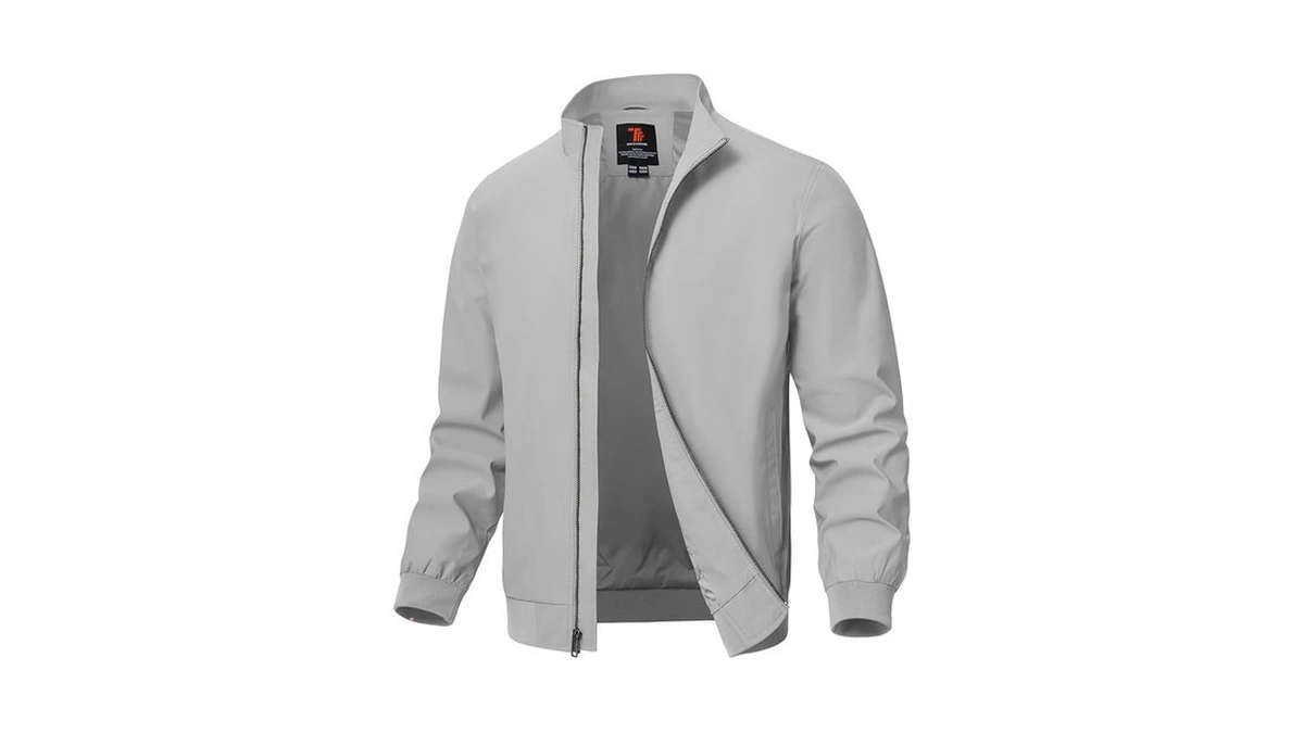 Rdruko Men's Lightweight Jackets Casual Fall Stylish Windbreaker Light Dress