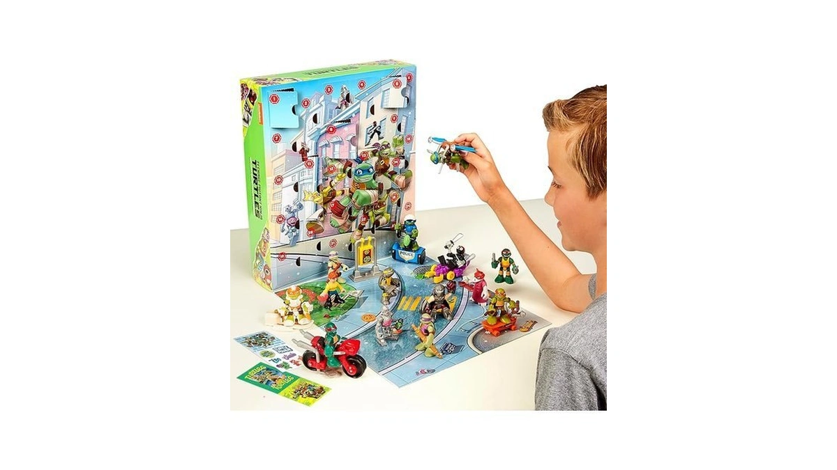 Teenage Mutant Ninja Turtles: Holiday Countdown Calendar By Playmates Toys